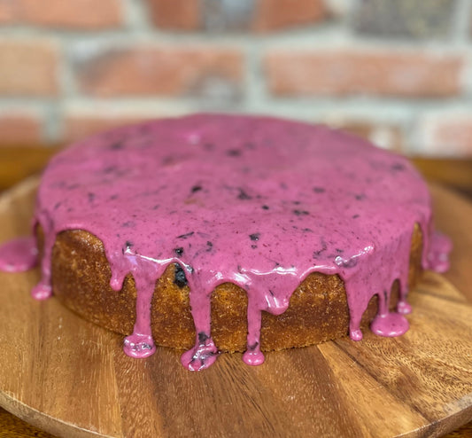 VEGAN Lemon and Blueberry