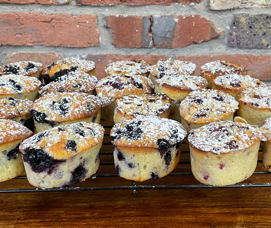 Blueberry and Lemon Friand