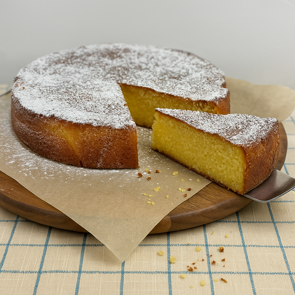 Lemon, Almond and Polenta