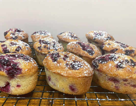 Raspberry and Vanilla Friand